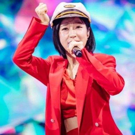 ファンが撮影したホンジャの瞬間