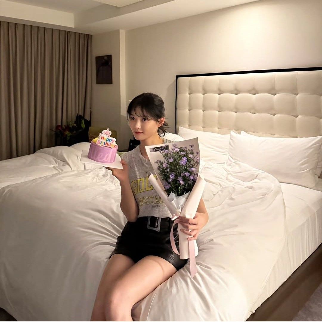 粉丝拍下的金裕贞瞬间