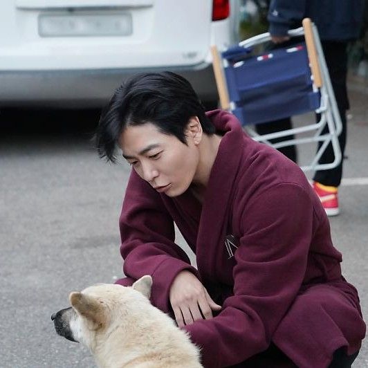 A moment captured by a fan of Kim Jaewook