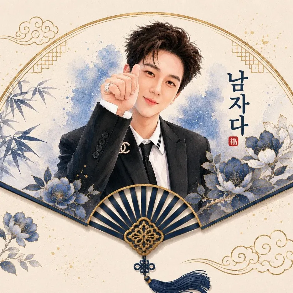 Behind-the-scenes cut of Kim Soochan
