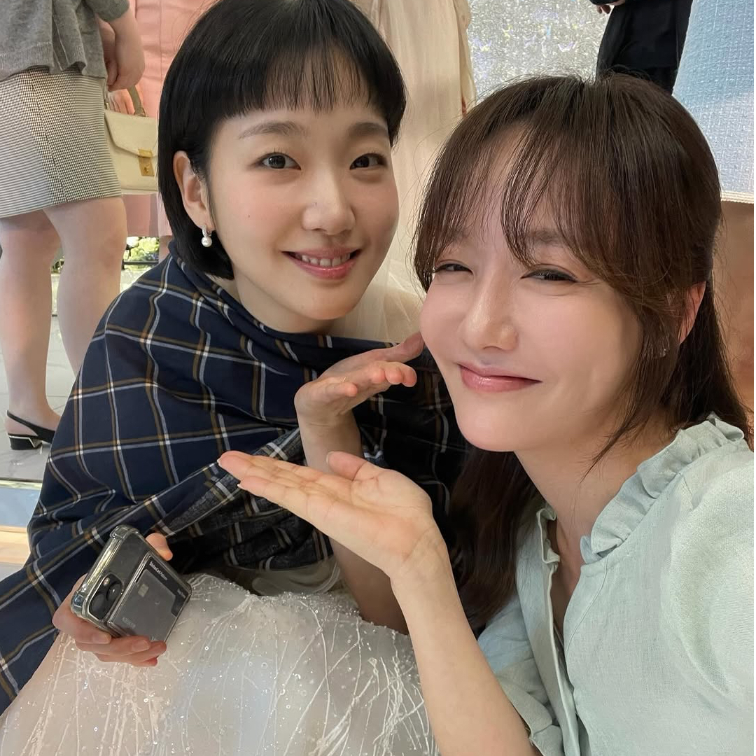 김고은의 비하인드 컷