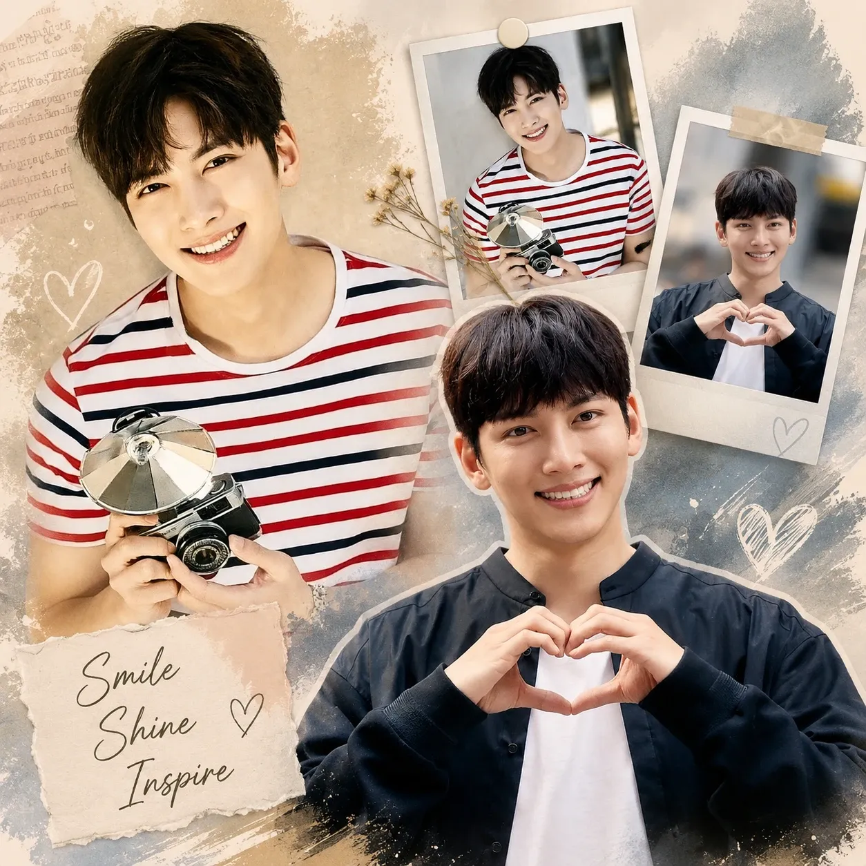Behind-the-scenes cut of Ji Changwook