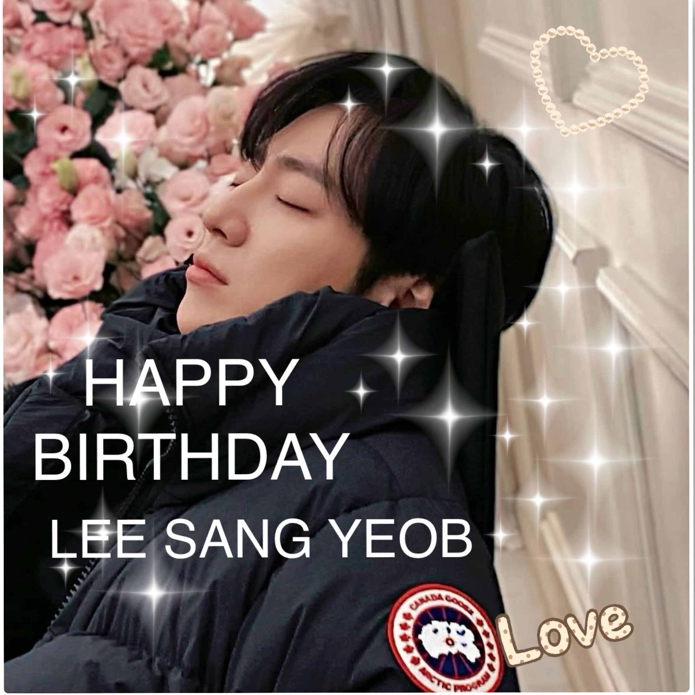 Behind-the-scenes cut of Lee Sangyeob