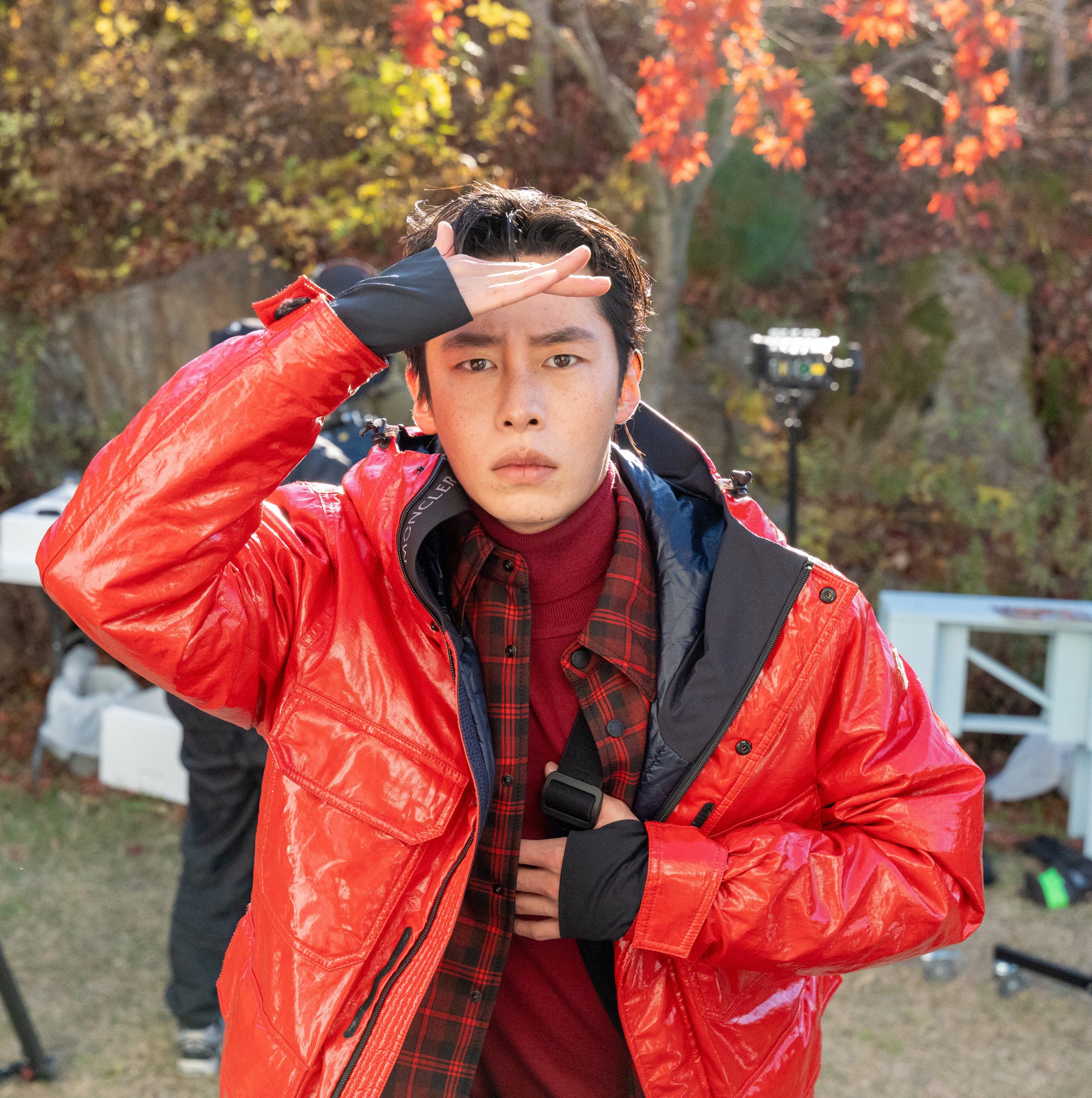 A moment captured by a fan of Lee Jaewook