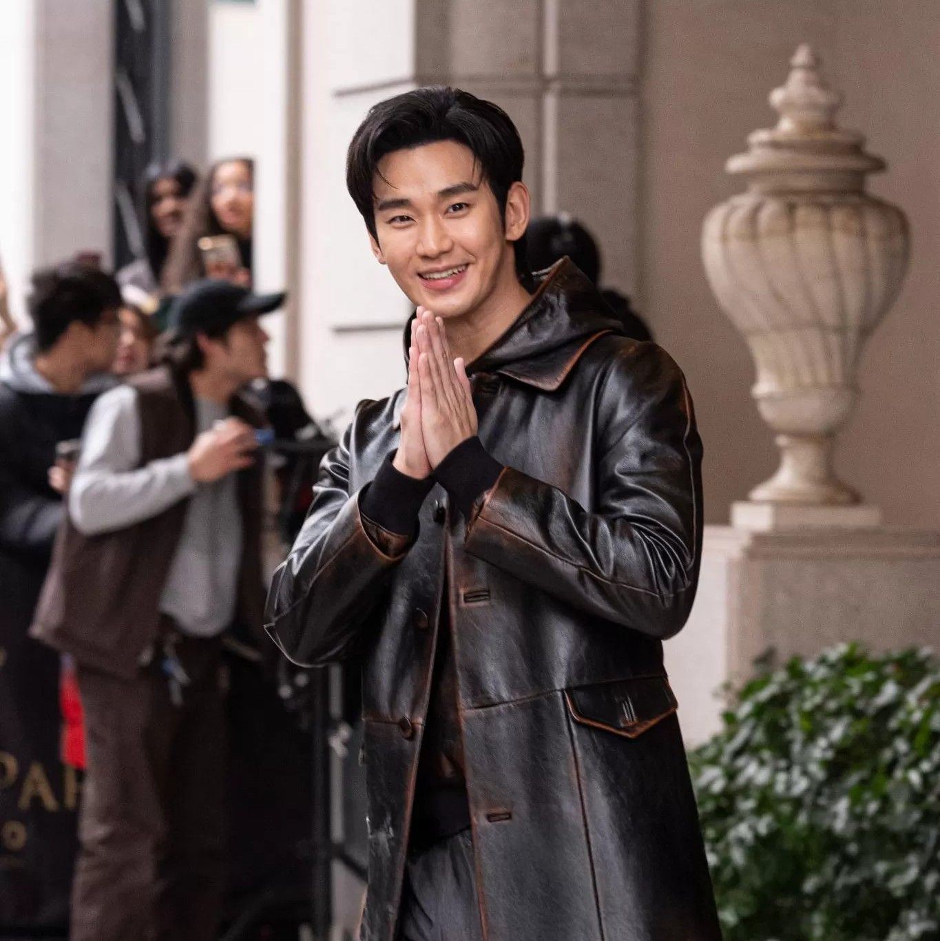 キム・スヒョンのビハインドカット