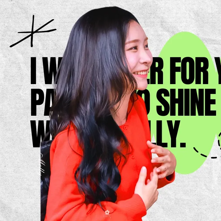 Behind-the-scenes cut of Huh Chanmi