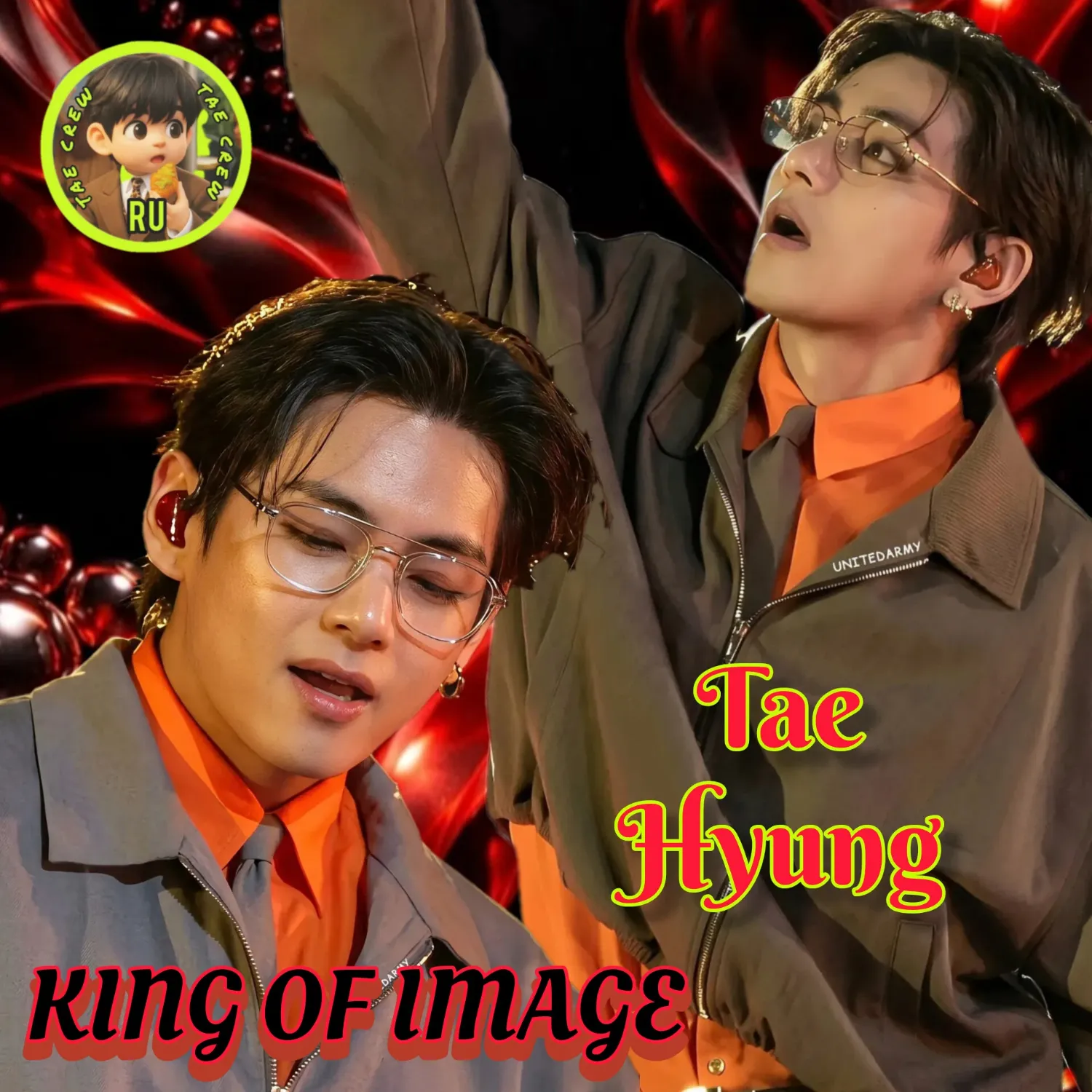 A moment captured by a fan of Kim Taehyung (V)