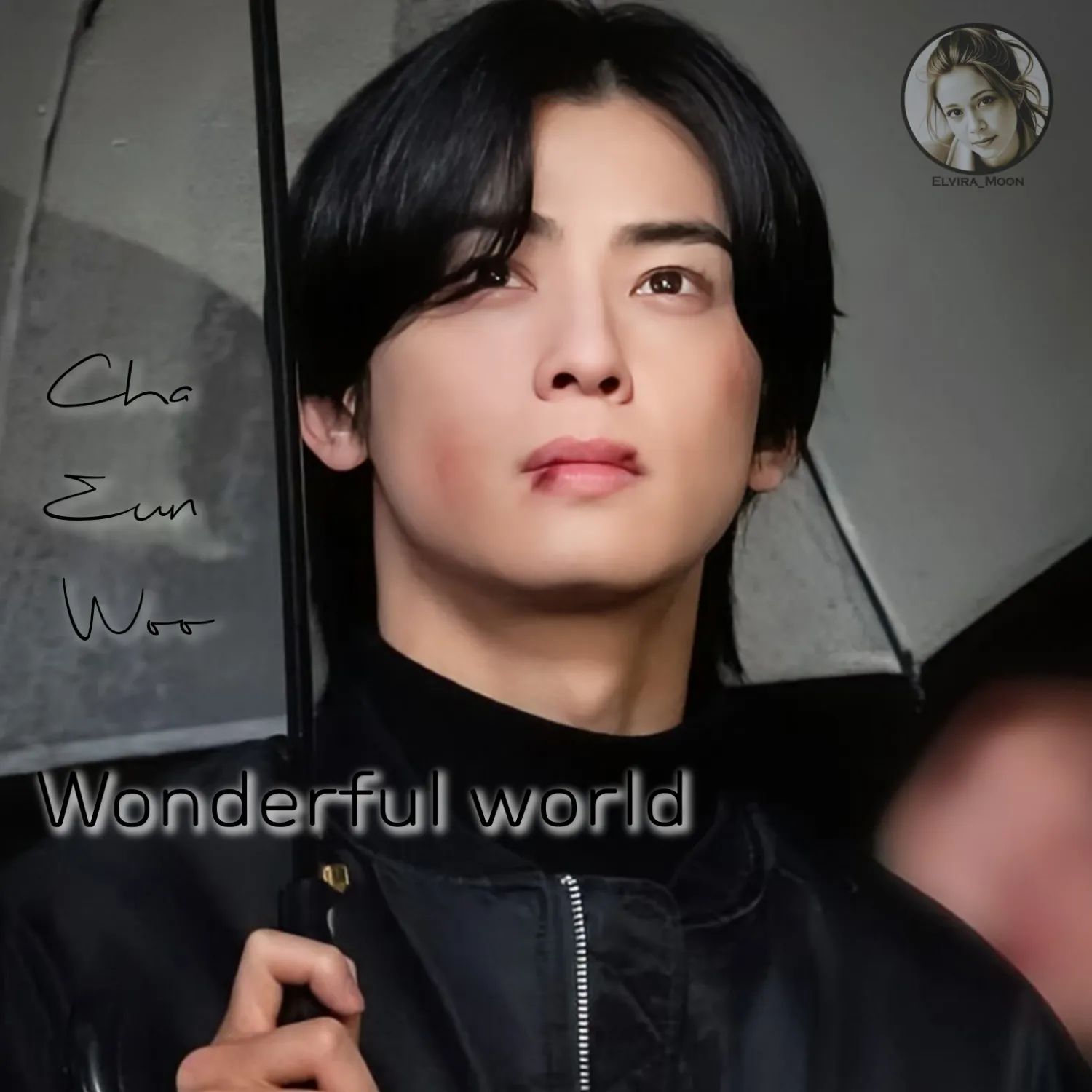 Behind-the-scenes cut of Cha Eunwoo