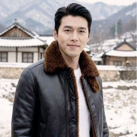 Recent activity shot of Hyun Bin