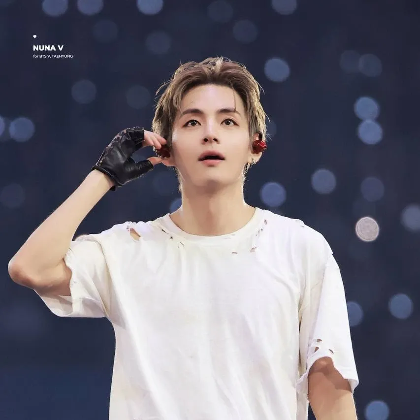 Behind-the-scenes cut of Kim Taehyung (V)