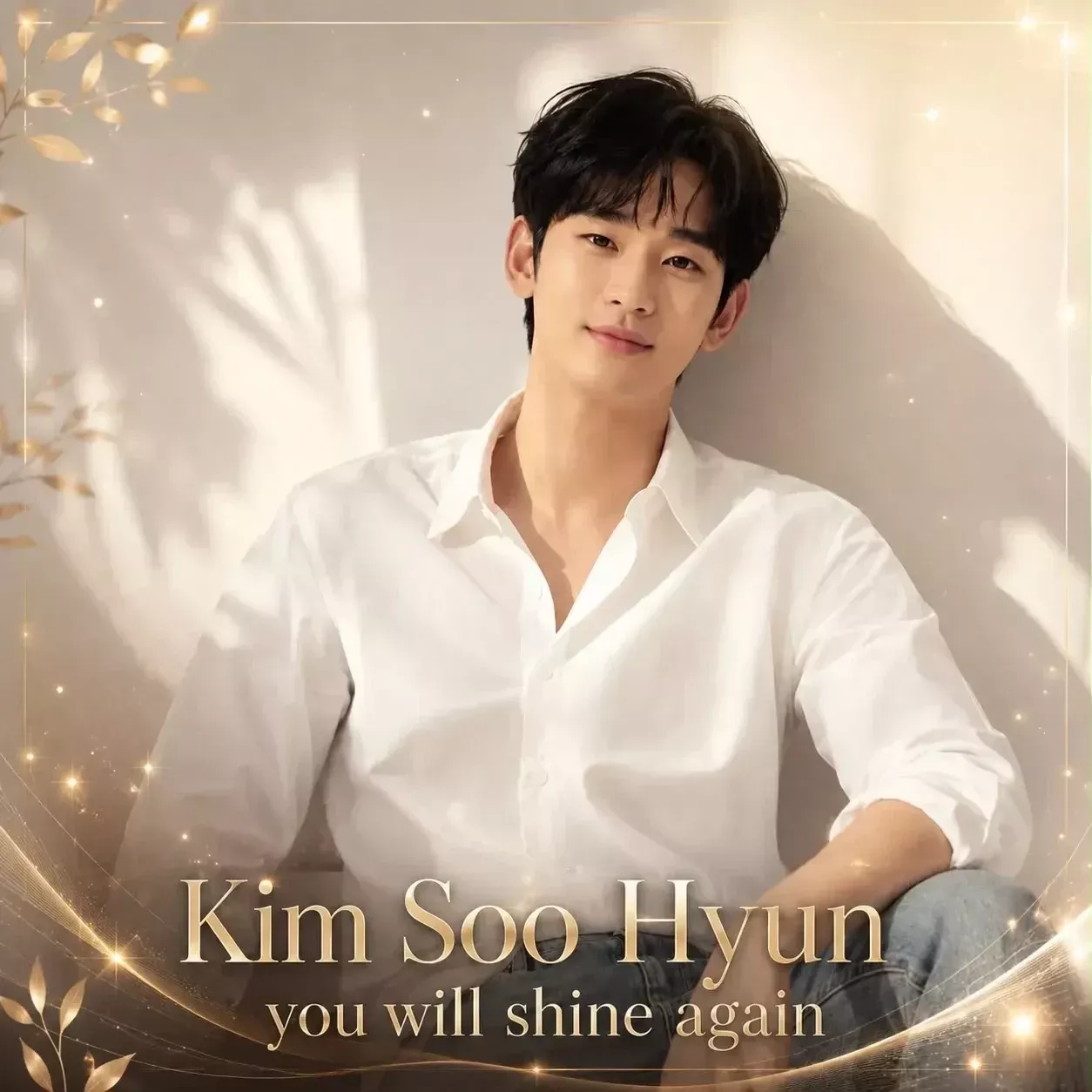Recent activity shot of Kim Soohyun