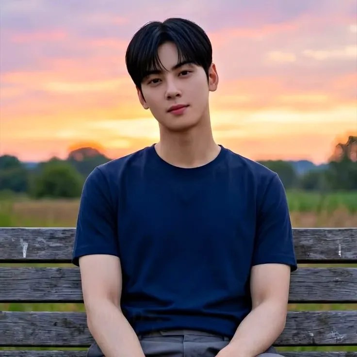 A moment captured by a fan of Cha Eunwoo