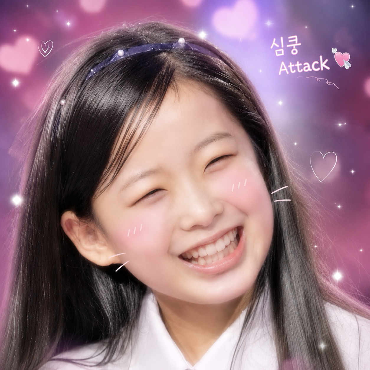 Behind-the-scenes cut of Lee Sooyeon