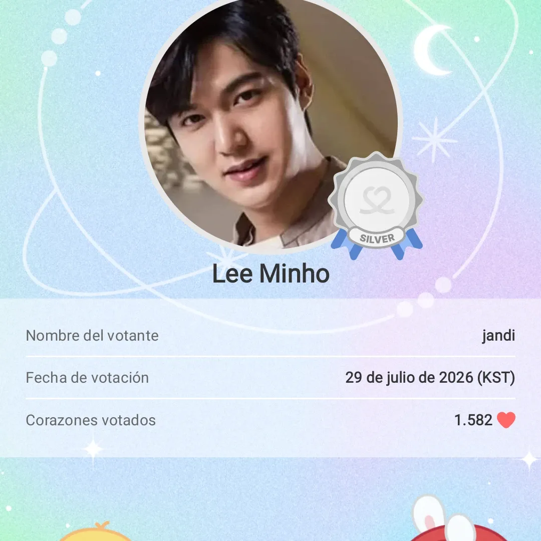 Latest photo of Lee Minho