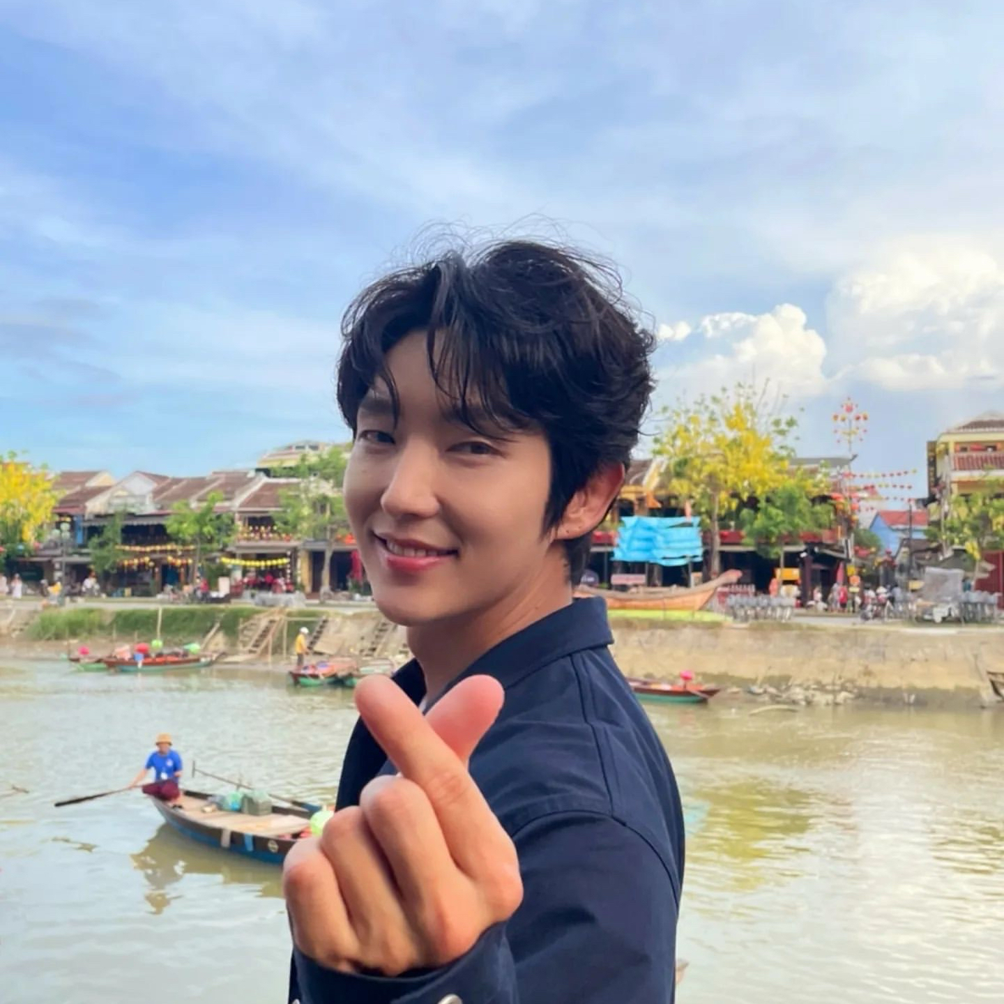 Recent activity shot of Lee Joongi