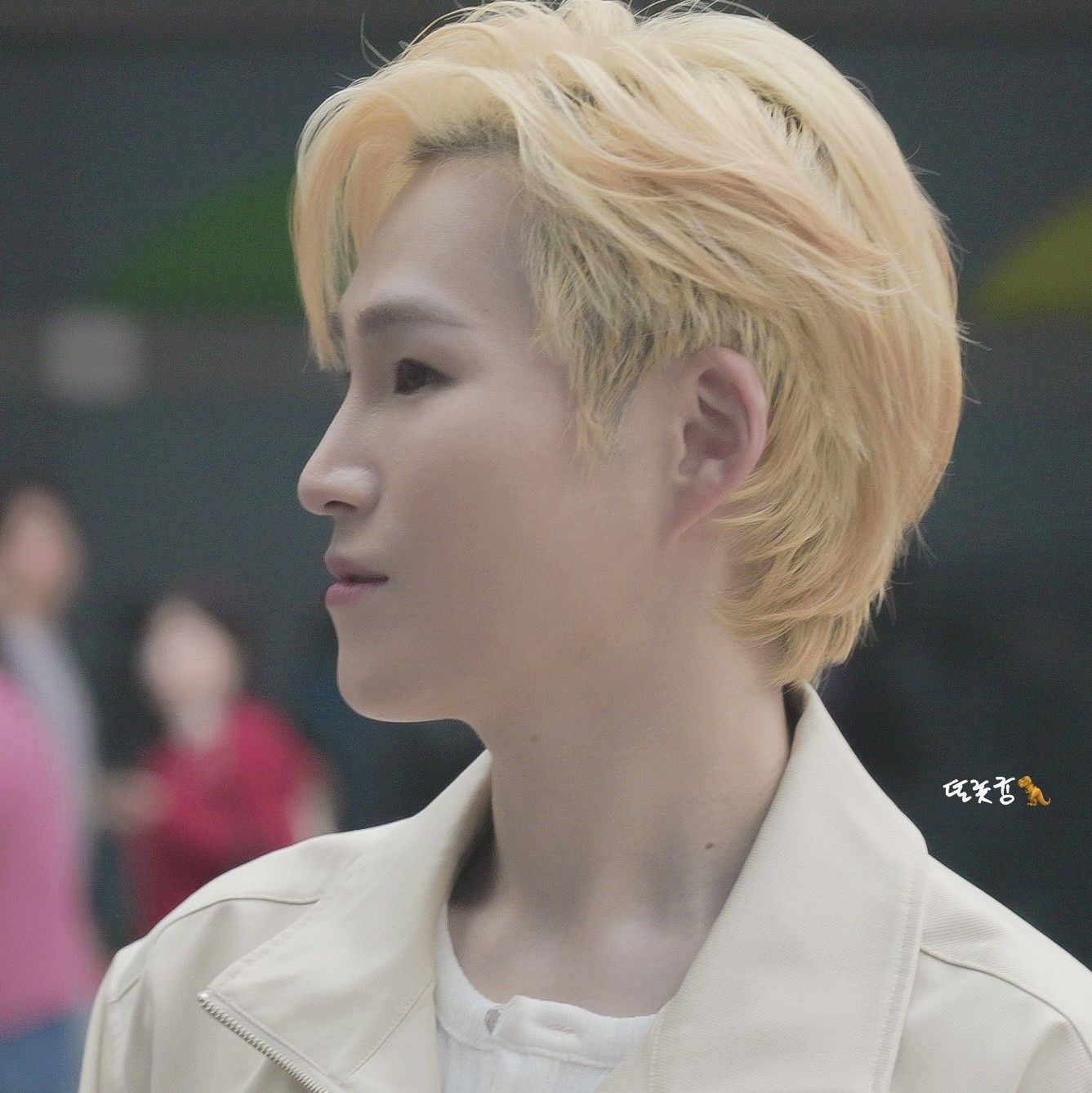 A moment captured by a fan of Kim Heejae