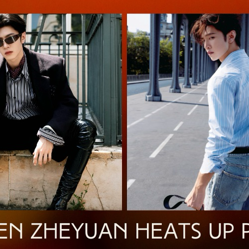 Behind-the-scenes cut of Chen Zhe Yuan