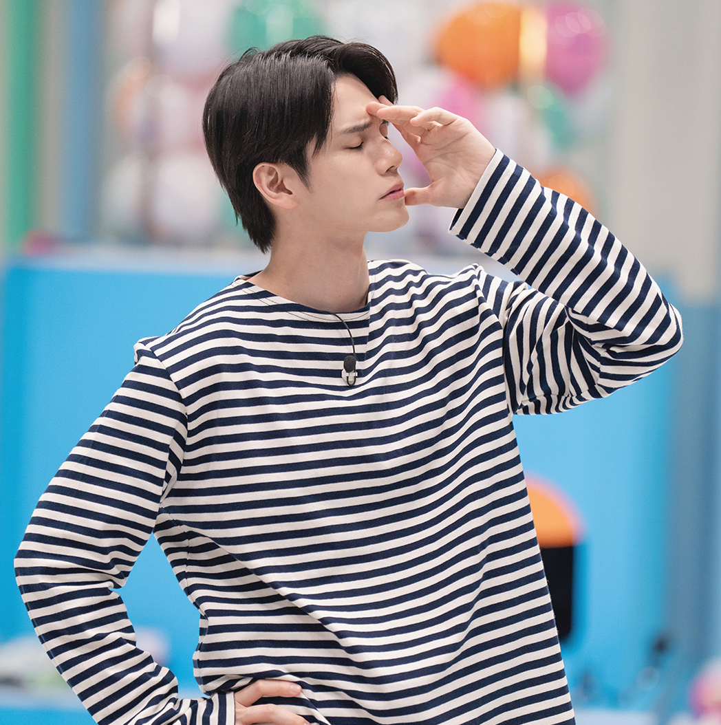 옹성우의 비하인드 컷