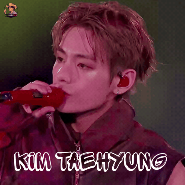 Behind-the-scenes cut of Kim Taehyung (V)