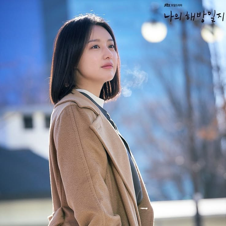 Behind-the-scenes cut of Kim Jiwon