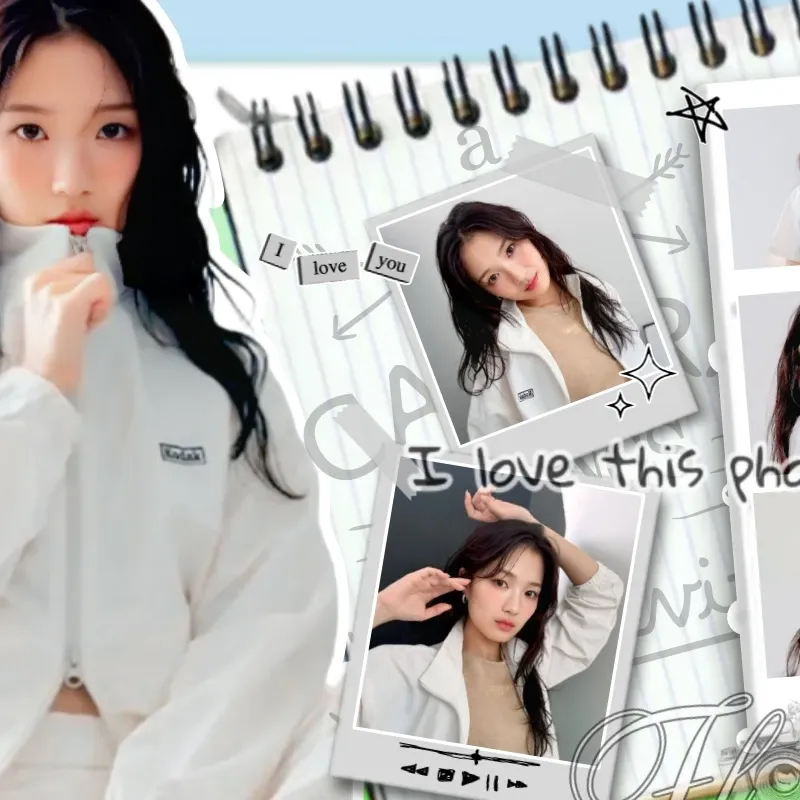 Behind-the-scenes cut of Kim Hyeyoon