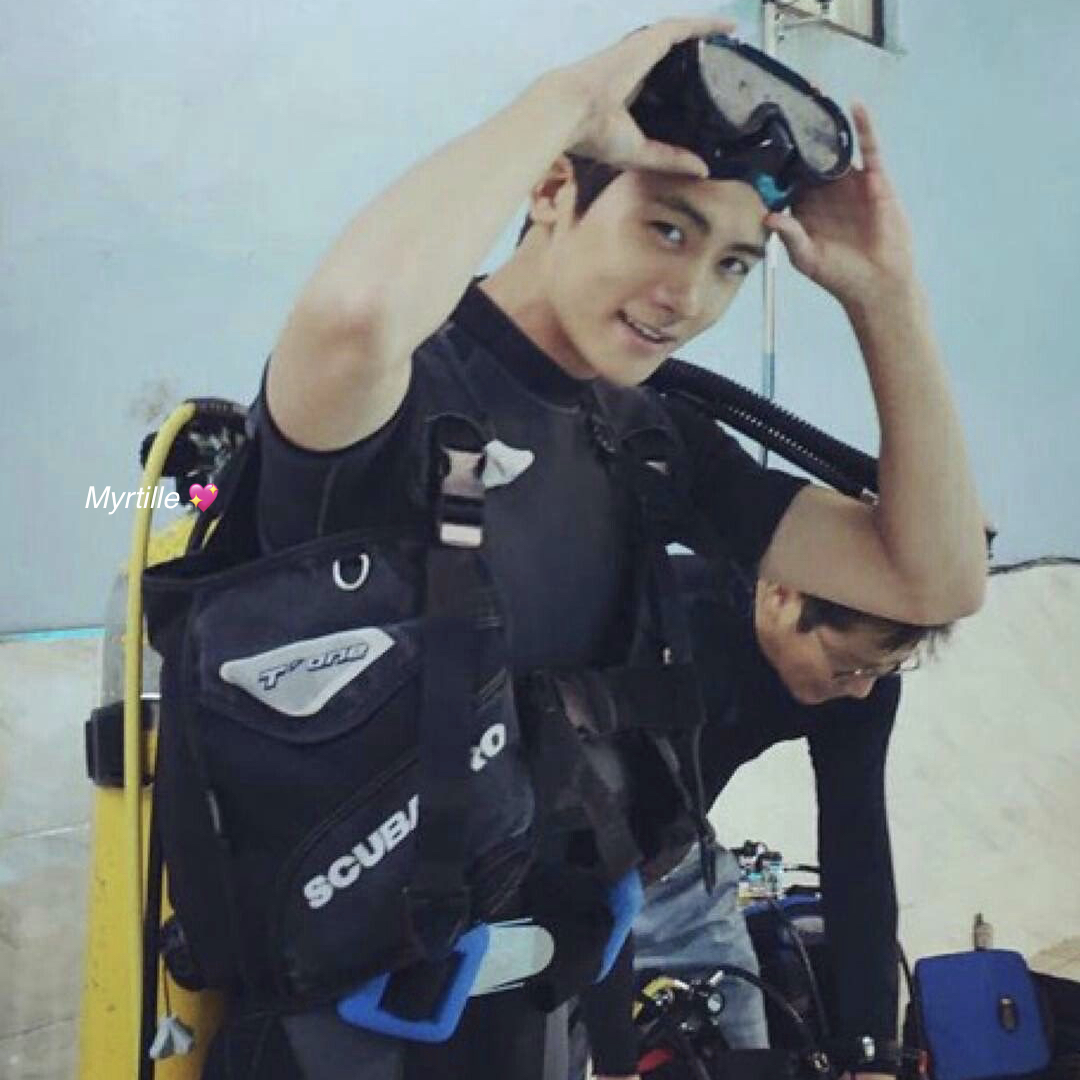 Recent activity shot of Park Hyungsik
