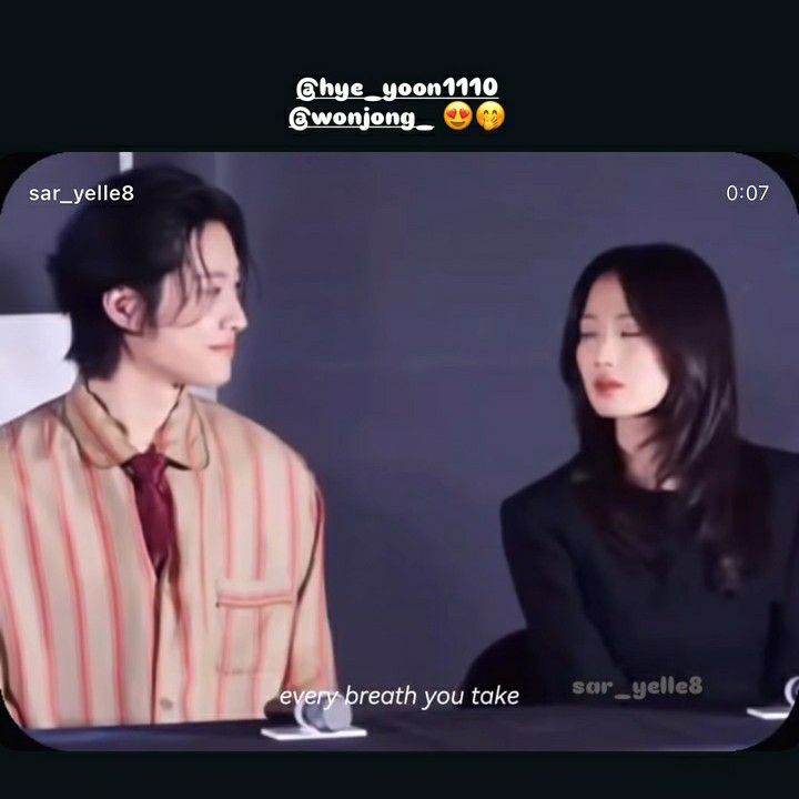 Behind-the-scenes cut of Lee Jongwon