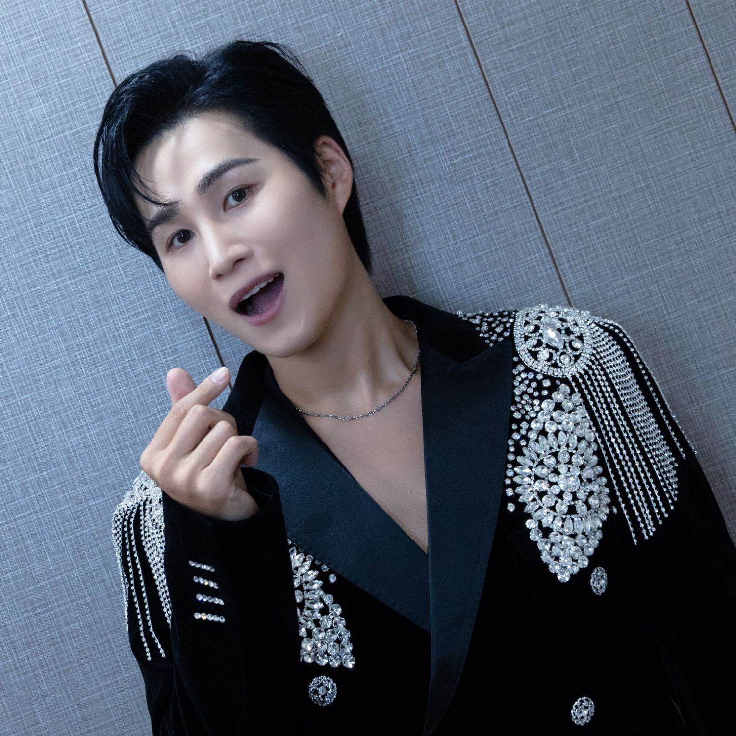 粉丝拍下的金熙栽瞬间