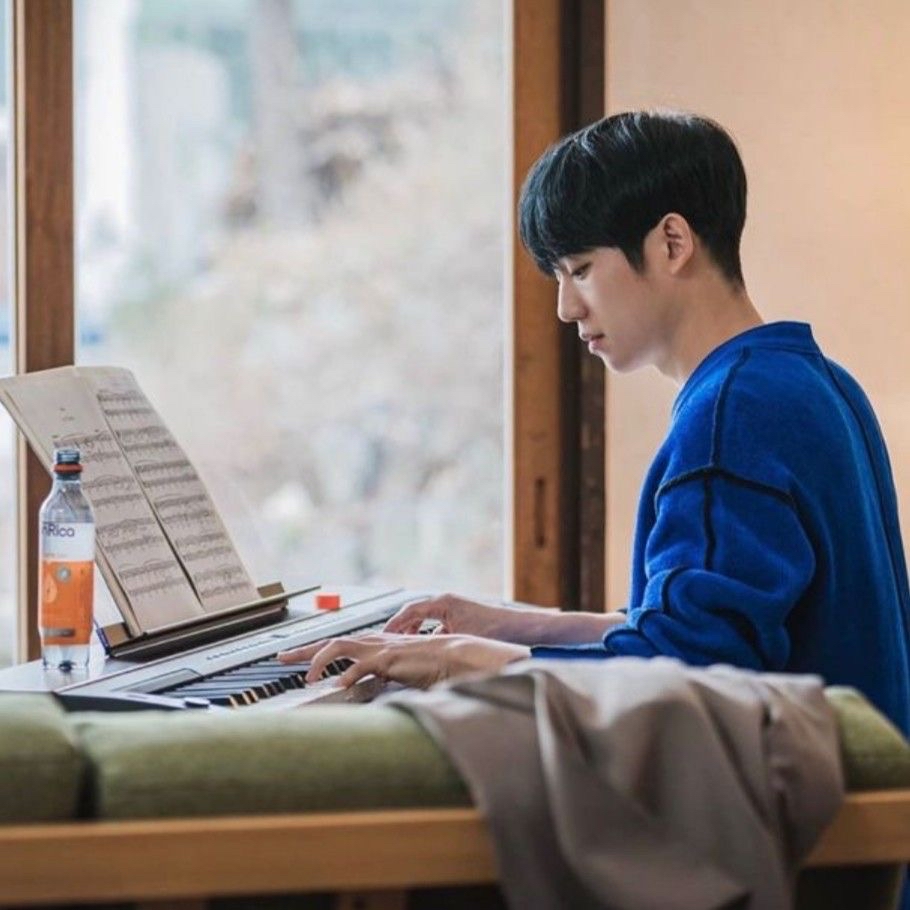 粉絲拍下的丁海寅瞬間