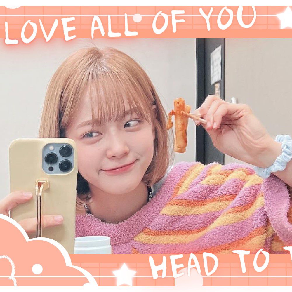 Behind-the-scenes cut of Kim Sejeong