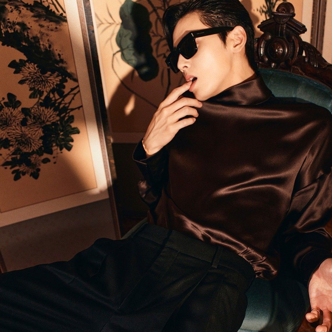 Recent activity shot of Cha Eunwoo