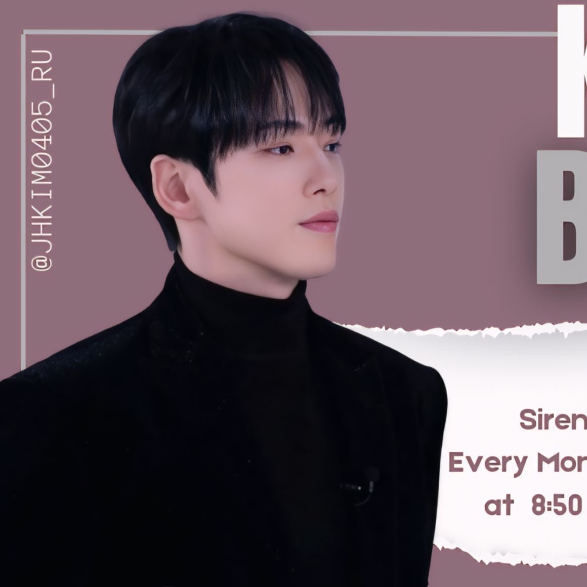 Recent activity shot of Kim Junghyun