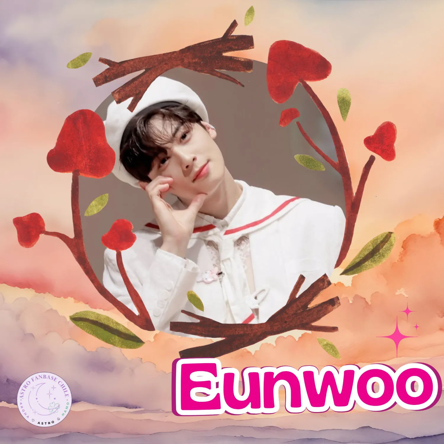Behind-the-scenes cut of Cha Eunwoo