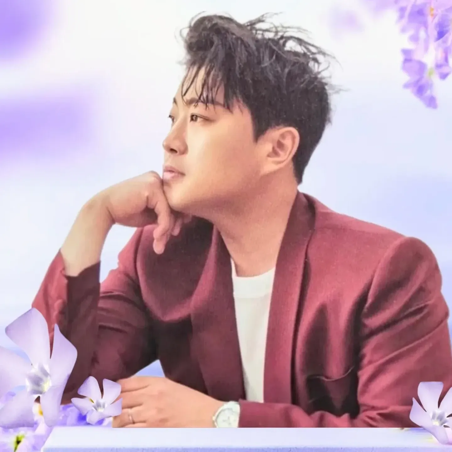 Behind-the-scenes cut of Kim Hojoong