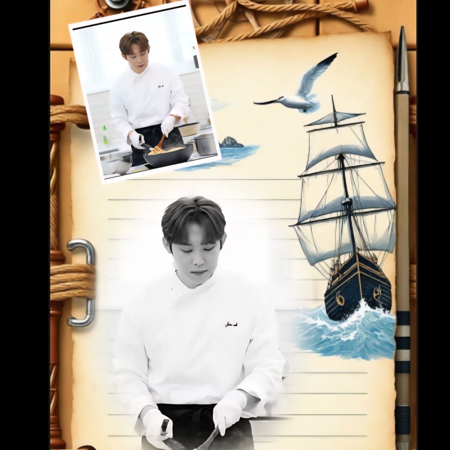 Behind-the-scenes cut of Jinuk