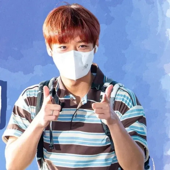 Behind-the-scenes cut of Park Jihoon