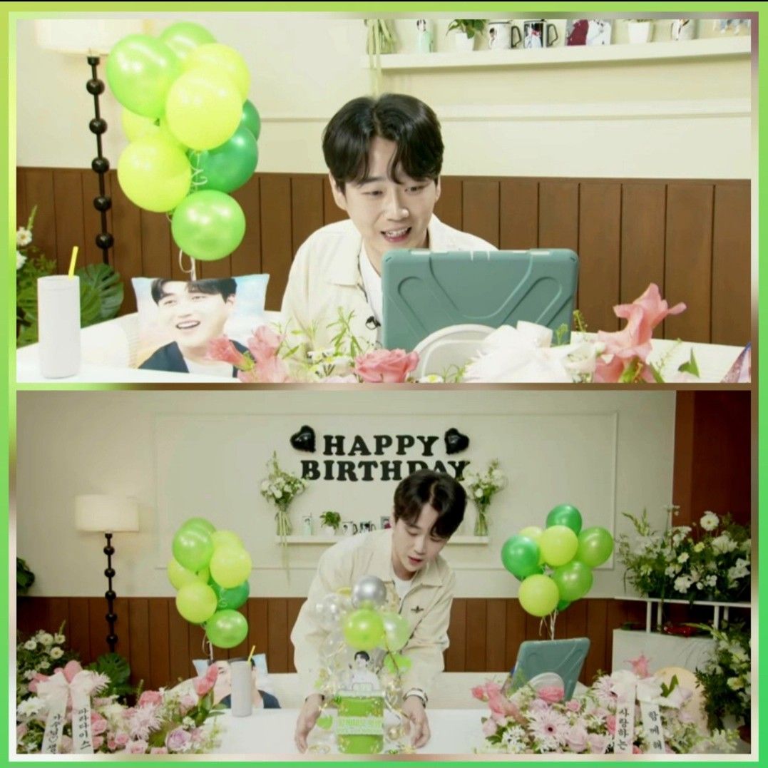 Behind-the-scenes cut of Hwang Youngwoong