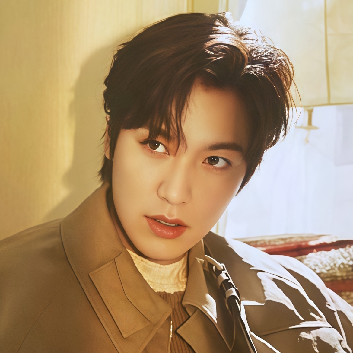 粉丝拍下的李敏镐瞬间