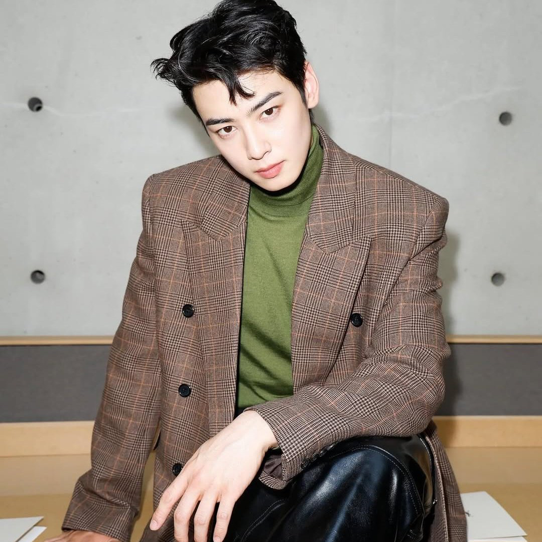 Recent activity shot of Cha Eunwoo