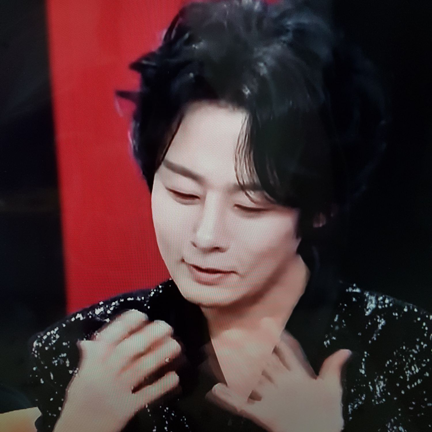 A moment captured by a fan of Kang Moonkyung