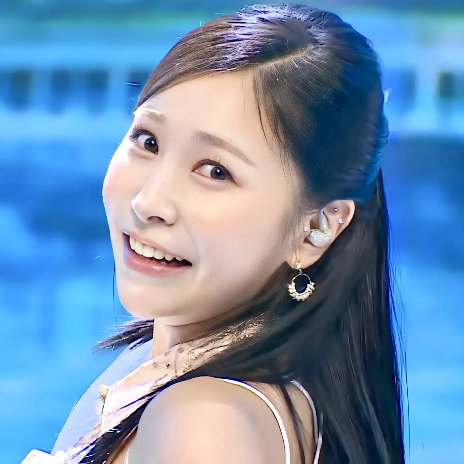 A moment captured by a fan of Huh Chanmi