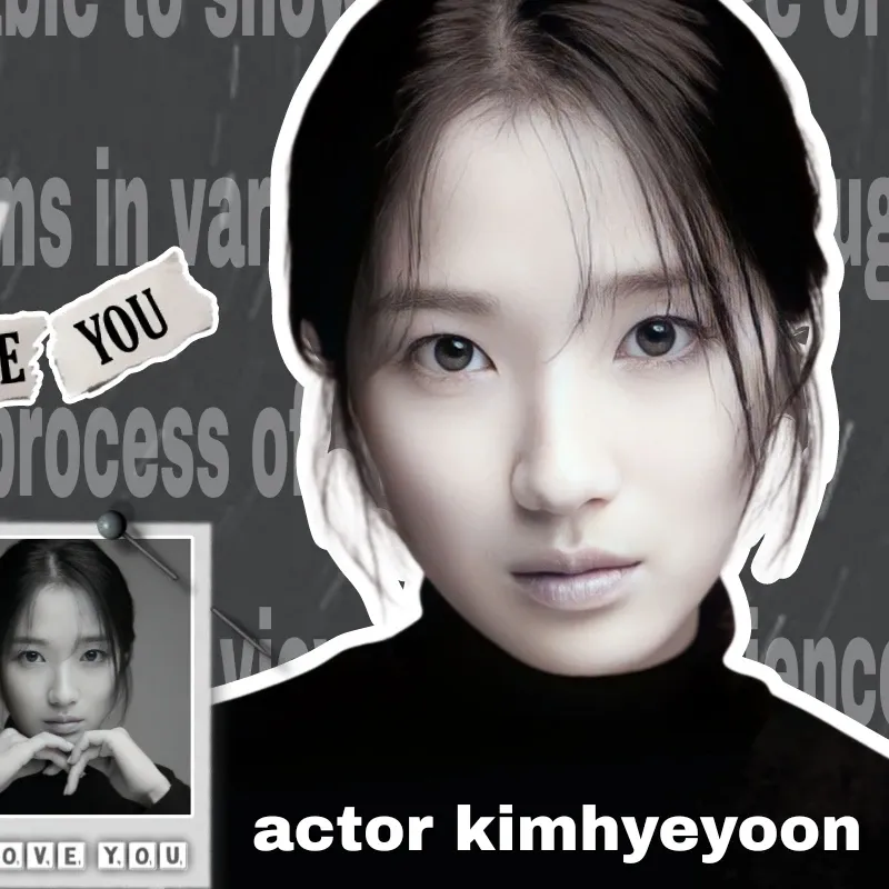 Behind-the-scenes cut of Kim Hyeyoon