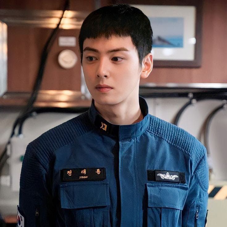 Recent activity shot of Cha Eunwoo