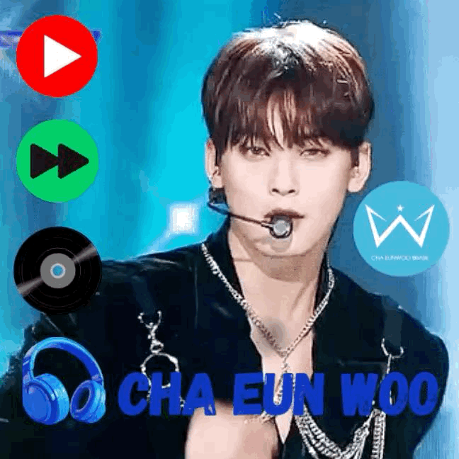 Behind-the-scenes cut of Cha Eunwoo