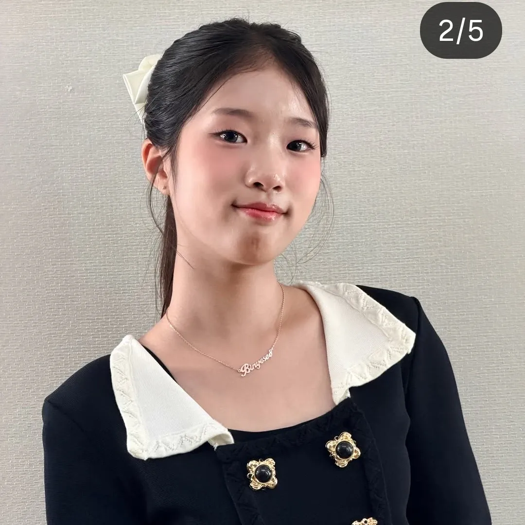 Behind-the-scenes cut of Bin Yeseo