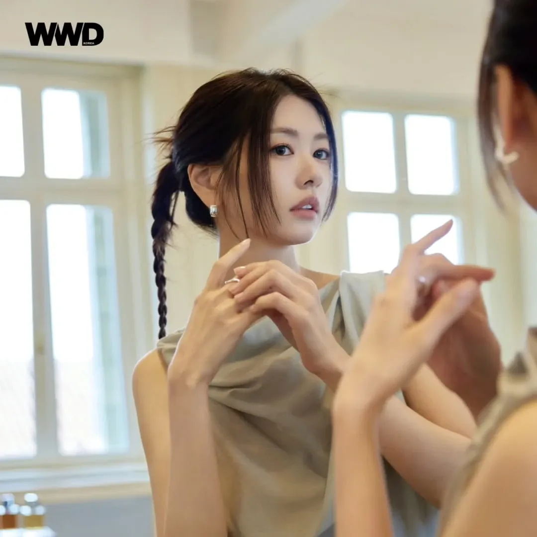 Behind-the-scenes cut of Jung Somin
