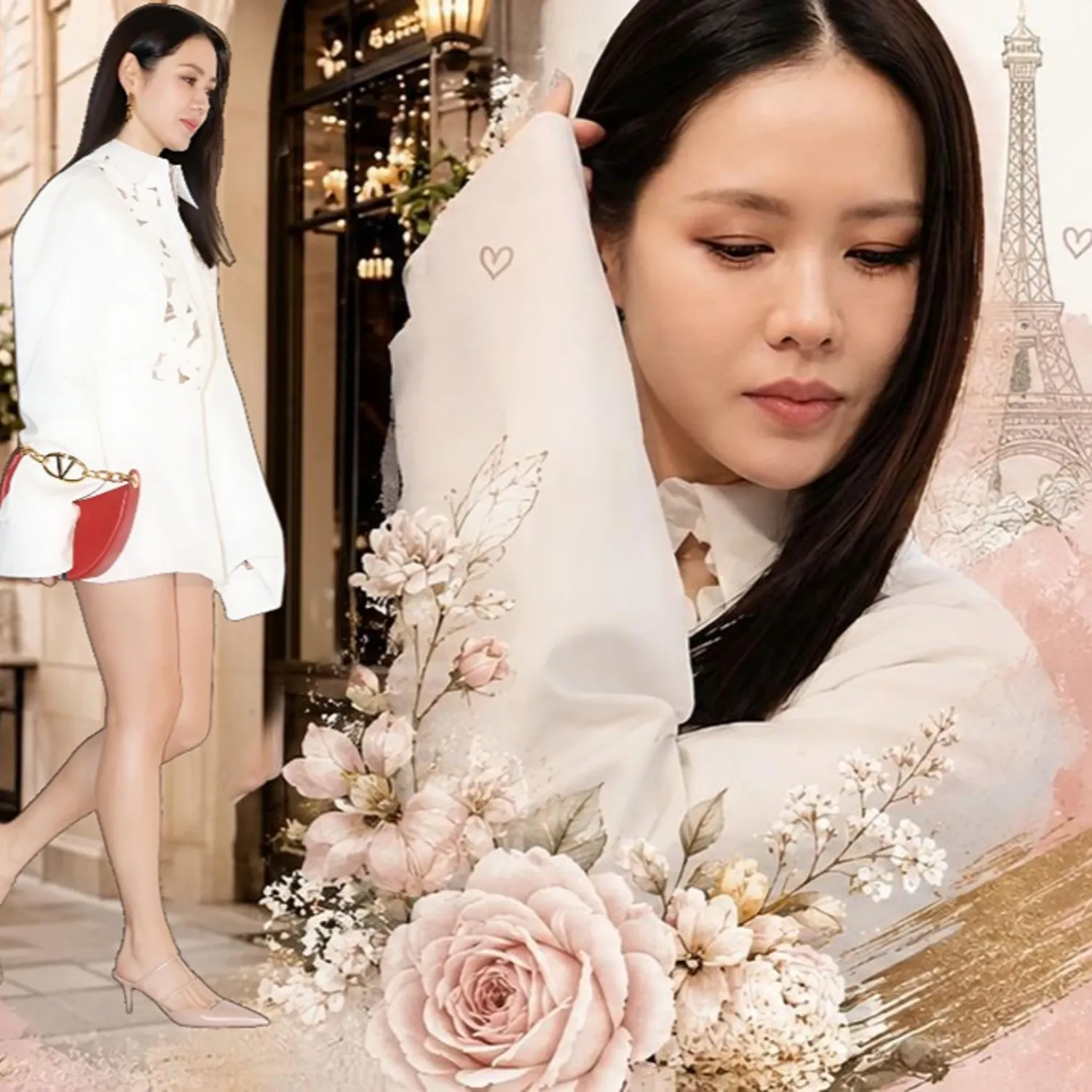 Momen yang diabadikan oleh penggemar Son Yejin