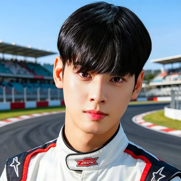 Behind-the-scenes cut of Cha Eunwoo