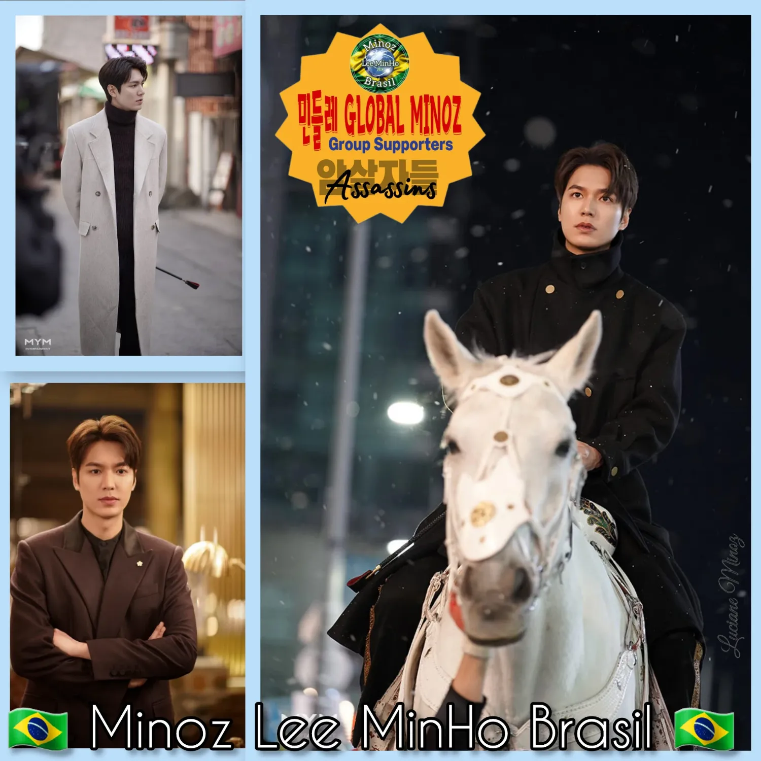 粉絲拍下的李敏鎬瞬間