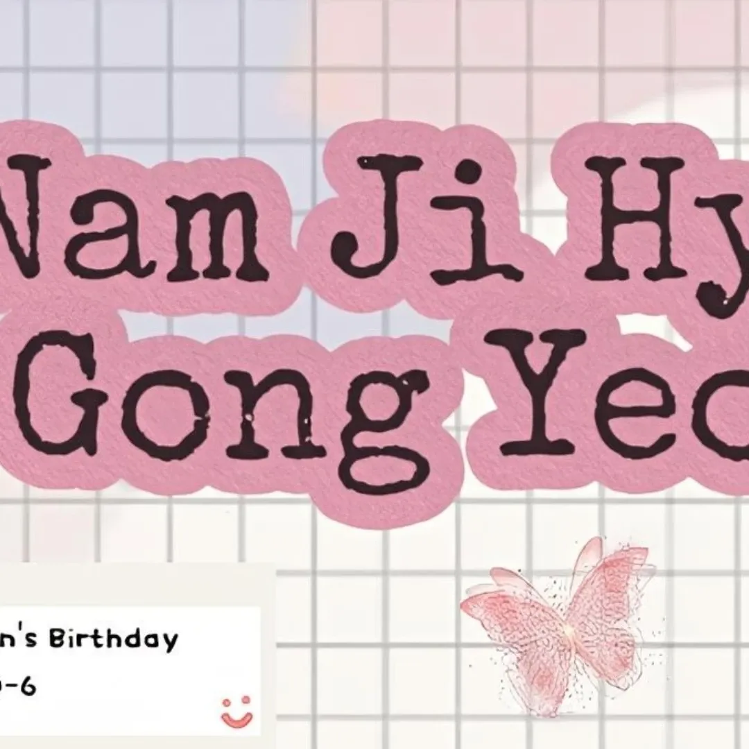 Behind-the-scenes cut of Nam Jihyeon